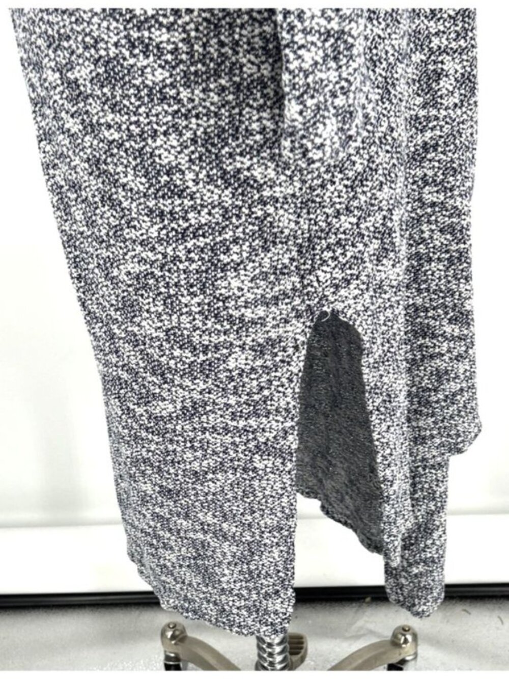 Lane Bryant Cardigan Sweater Sz 22/24 Verigated Print Open Front Longline - Picture 5 of 9